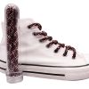 Weiou Manufacturer Round Waterproof Draw Cord Three Color Polyester Co-are Flower Retro Shoe Lace Match jump-mans 11 Shoes
