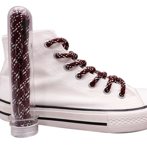 Weiou Manufacturer Round Waterproof Draw Cord Three Color Polyester Co-are Flower Retro Shoe Lace Match jump-mans 11 Shoes