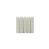 Weiou Manufacturer Professional Supplier Fashionable Charm Gold Chain White Tips Shoe Decorations Hand Paint Metal Head Aglets