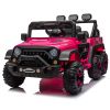 24V Ride On Large PickUp Truck car for Kids,ride On 4WD Toys with Remote Control,Parents Can Assist in Driving,Bluetooth music version,Pickup truck de