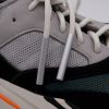 Weiou Manufacturer Custom Silver Flat Head Long Pipe Metal Head For jump-man And yeezys sneaker shoelace metal decoration