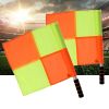 2√óDeluxe Referee Flags Set; Football Rugby Hockey Training Referee Flags