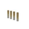 Weiou Company New Khaki Brown Shoe Decoration Cord Ends Metal  Pretty Gradient Rope Fabric Aglets For All Kind of Shoelaces