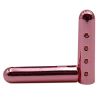 Weiou Manufacturers custom shoe lace tip Aglet Pink Bullet Open metal aglet for sneaker shoelace metal decoration
