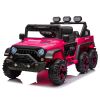 24V Ride On Large PickUp Truck car for Kids,ride On 4WD Toys with Remote Control,Parents Can Assist in Driving,Bluetooth music version,Pickup truck de
