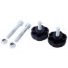 Motorcycle Stand 1000LB Sport Bike Front and Rear Wheel Lift Swingarm Paddock Stands Black U