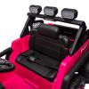 24V Ride On Large PickUp Truck car for Kids,ride On 4WD Toys with Remote Control,Parents Can Assist in Driving,Bluetooth music version,Pickup truck de