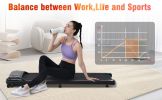 NEW Walking Pad Under Desk Treadmill for Home Office -2.5HP Walking Treadmill With Incline 0.5-4MPH 265LBS Capacity Treadmill for Walking Running - Wr