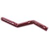 Weiou Manufacturers custom shoe lace tip Aglet Pink Bullet Open metal aglet for sneaker shoelace metal decoration
