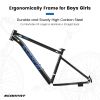 A27301 Ecarpat Mountain Bike 27.5 Inch Wheels, 21-Speed Mens Womens Trail Commuter City Mountain Bike, Carbon steel Frame Disc Brakes Thumb Shifter Fr