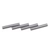 Weiou Manufacturer Custom Silver Flat Head Long Pipe Metal Head For jump-man And yeezys sneaker shoelace metal decoration