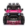 24V Ride On Large PickUp Truck car for Kids,ride On 4WD Toys with Remote Control,Parents Can Assist in Driving,Bluetooth music version,Pickup truck de