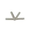 Weiou Manufacturer Professional Supplier Fashionable Charm Gold Chain White Tips Shoe Decorations Hand Paint Metal Head Aglets