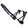 Motorcycle Stand 1000LB Sport Bike Front and Rear Wheel Lift Swingarm Paddock Stands Black U