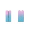 Weiou Company Trendy Shoe Metal Decoration 6.2 x 24.3 mm Luxury Square Gradient Metal Aglets With Great Price For Sale