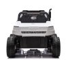24V 2-Seater UTV-XXL Ride On Truck with Dump Bed for kid,Ride On 4WD UTV with 6 Wheels,Foam Tires, Suitable for Off-Roading,remote control,Three-Point