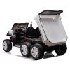 24V 2-Seater UTV-XXL Ride On Truck with Dump Bed for kid,Ride On 4WD UTV with 6 Wheels,Foam Tires, Suitable for Off-Roading,remote control,Three-Point