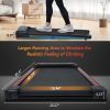 NEW Walking Pad Under Desk Treadmill for Home Office -2.5HP Walking Treadmill With Incline 0.5-4MPH 265LBS Capacity Treadmill for Walking Running - Wr