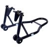 Motorcycle Stand 1000LB Sport Bike Front and Rear Wheel Lift Swingarm Paddock Stands Black U