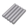 Weiou Manufacturer Custom Silver Flat Head Long Pipe Metal Head For jump-man And yeezys sneaker shoelace metal decoration