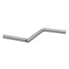 Weiou Manufacturer Custom Silver Flat Head Long Pipe Metal Head For jump-man And yeezys sneaker shoelace metal decoration