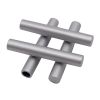 Weiou Manufacturer Custom Silver Flat Head Long Pipe Metal Head For jump-man And yeezys sneaker shoelace metal decoration