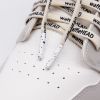 Weiou Manufacture converse Shoe Accessories White And Black Speckled Metal Head Aglets For Shoes