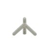 Weiou Manufacturer Professional Supplier Fashionable Charm Gold Chain White Tips Shoe Decorations Hand Paint Metal Head Aglets