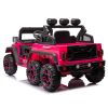 24V Ride On Large PickUp Truck car for Kids,ride On 4WD Toys with Remote Control,Parents Can Assist in Driving,Bluetooth music version,Pickup truck de