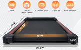 NEW Walking Pad Under Desk Treadmill for Home Office -2.5HP Walking Treadmill With Incline 0.5-4MPH 265LBS Capacity Treadmill for Walking Running - Wr