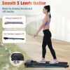 NEW Walking Pad Under Desk Treadmill for Home Office -2.5HP Walking Treadmill With Incline 0.5-4MPH 265LBS Capacity Treadmill for Walking Running - Wr