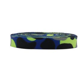 Weiou 7MM Width Trendy  Flat Type Polyester Differentiated Support customization and Rationalization For Youths (Color: #775 Yellow-Sapphire blue-Dark gray-Black, Length: 80CM)