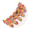 Weiou Manufacturer Sublimation Printed Logo Withe Flat polyester cotton Support Custom Length And Width Hot Sale Shoelaces