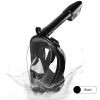 Underwater Snorkeling Full Face Swimming Mask Set; Scuba Diving Respirator Masks Anti Fog Safe Breathing For Kids Adult Swimming Diving Beach