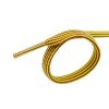 Weiou Manufacturer Top Seller Drop-Shipping Huaraches Yellow-Brown polyesters shoelaces with plastic tips