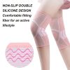 1pair Unisex Breathable And Anti-skid Knitted Compression Knee Pads; Protective Gear Set For Outdoor Sports; Jogging And Training