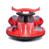 12V Kids Ride On Electric Toy,360 Degree Drift in place,Spray function,Front&Side Lights design,USB/MP3,Bluetooth,Music, 3.73-4.35 MPH,Easy installati