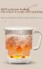 Portable Travel Kettle, Collapsible Electric Hot Pot, Mini Heating Cup with Insulation,  Dual Voltage,  Airplane & High-Speed Train Friendly, Small Si