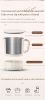 Portable Travel Kettle, Collapsible Electric Hot Pot, Mini Heating Cup with Insulation,  Dual Voltage,  Airplane & High-Speed Train Friendly, Small Si