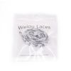 Weiou Support Custom Logo And Length Flat Plastic Tip Polyester Cotton Manufacture Hot Selling Shoelaces