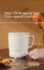 Portable Travel Kettle, Collapsible Electric Hot Pot, Mini Heating Cup with Insulation,  Dual Voltage,  Airplane & High-Speed Train Friendly, Small Si