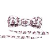 Weiou Hot Sale Polyester Double Layer Women White Flat Shoelaces Wide Shoelaces Flat Shoe Laces for Sneakers and Shoes