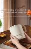 Portable Travel Kettle, Collapsible Electric Hot Pot, Mini Heating Cup with Insulation,  Dual Voltage,  Airplane & High-Speed Train Friendly, Small Si